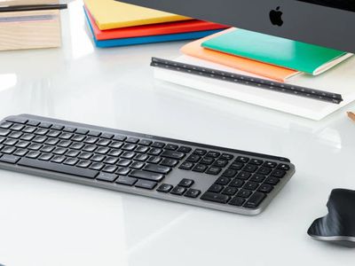 The Logitech MX Keyboard and MX Master mouse for Mac computers.