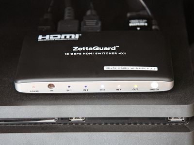 Zettaguard Upgraded 4K 60Hz 4x1 HDMI Switcher