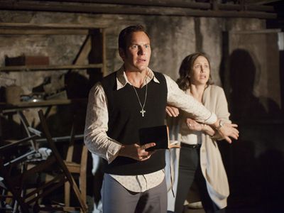 Patrick Wilson and Vera Farmiga in The Conjuring: The Devil Made Me Do It (2021)